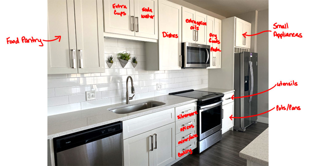 downsizing your kitchen how to organize for a smaller space