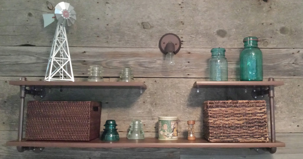 I turned a 1930s kitchen wall into a custom workspace