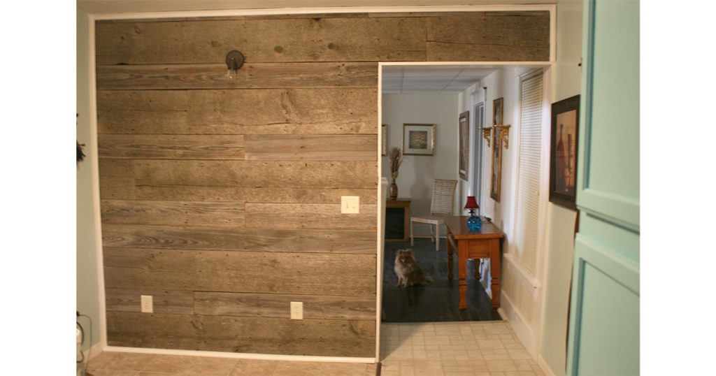I turned a 1930s kitchen wall into a custom workspace