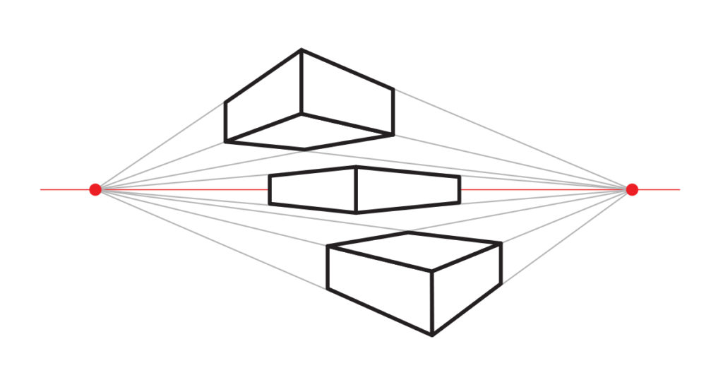 how to show depth in your drawings using perspective
