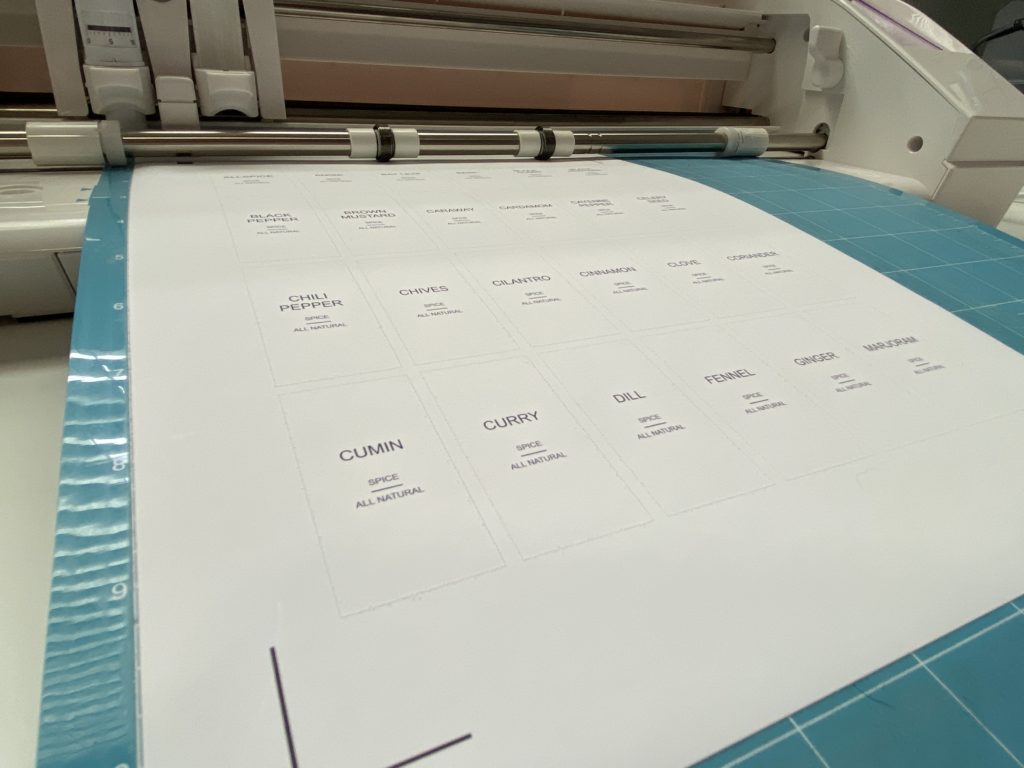 how to create custom spice labels using your silhouette