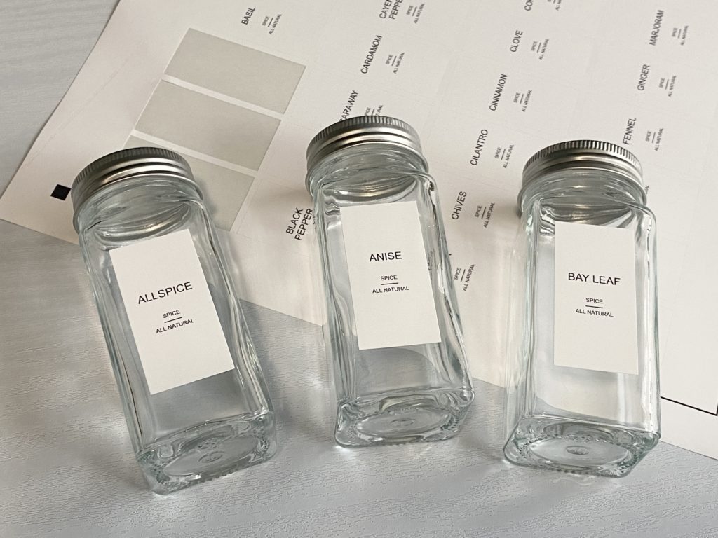how to create custom spice labels using your silhouette