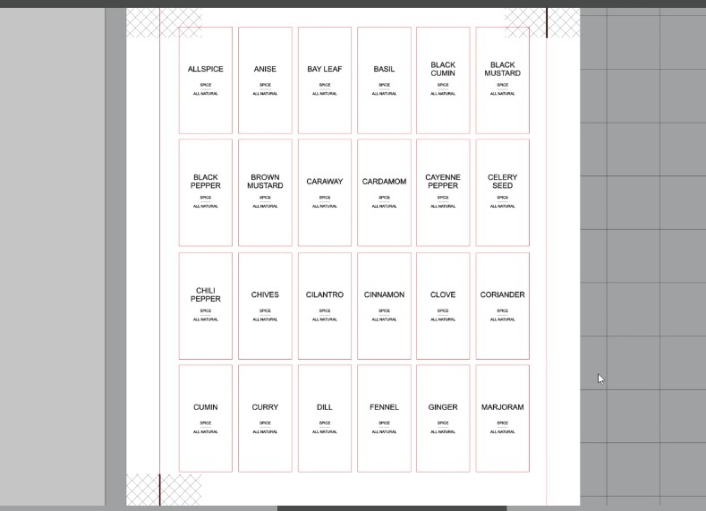 how to create custom spice labels using your silhouette