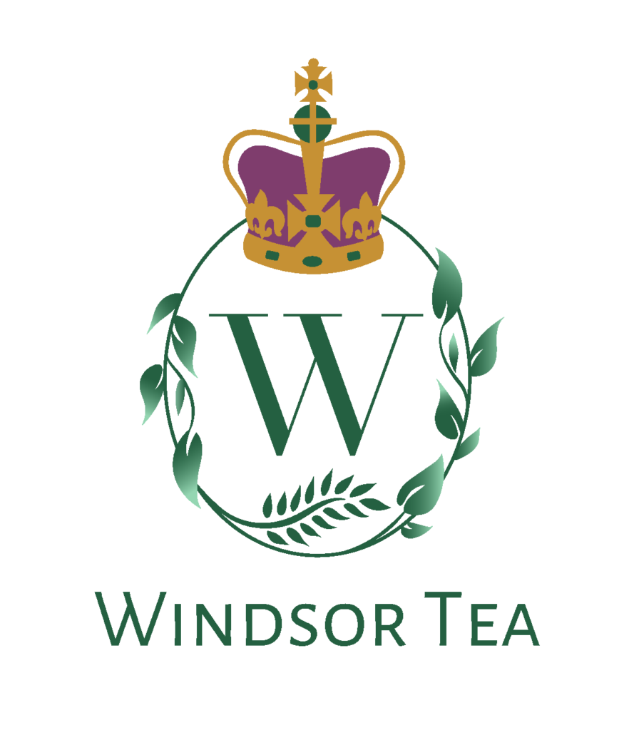 windsor tea fictional brand design final color logo
